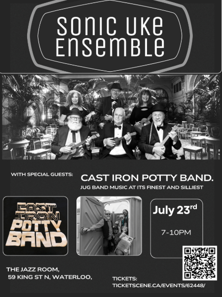 Sonic Uke Ensemble & Cast Iron Potty Band